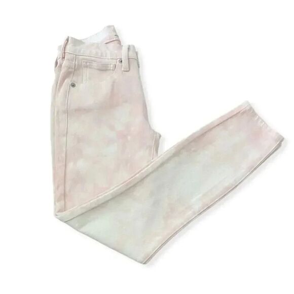 Lucky Brand AVA Crop Ankle Tie Dye Jeans Size 00/ 24 - Picture 3 of 8